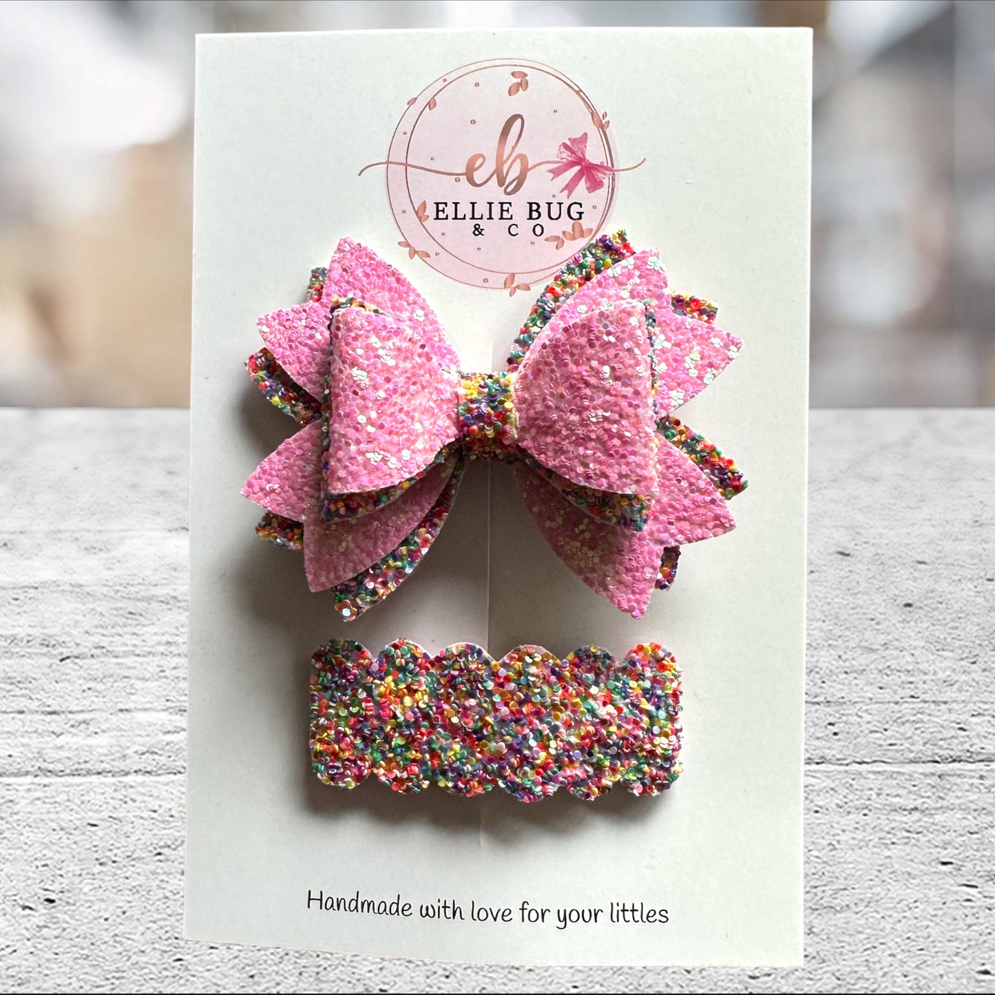 Candy Land Bow Set