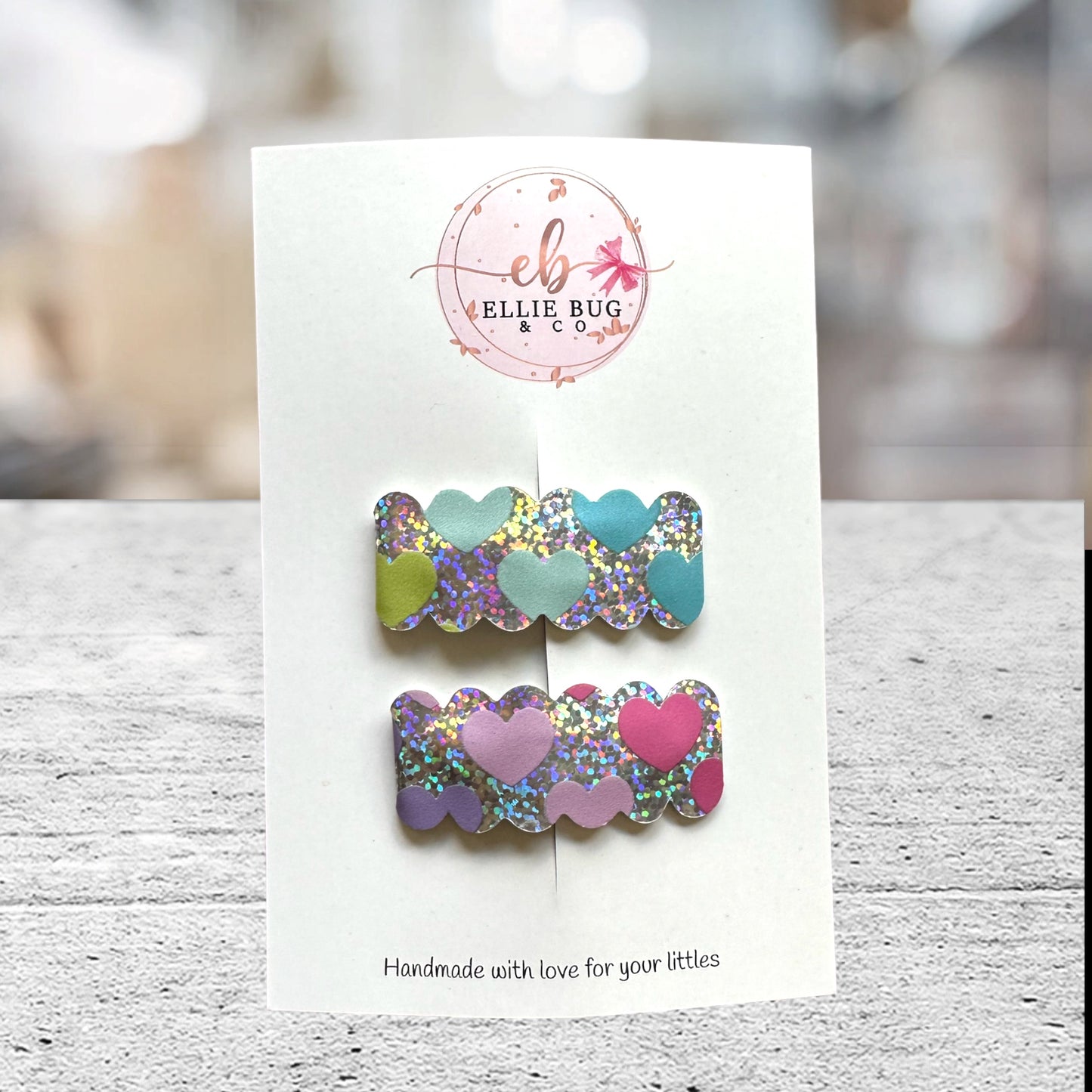 Heart Clips Set