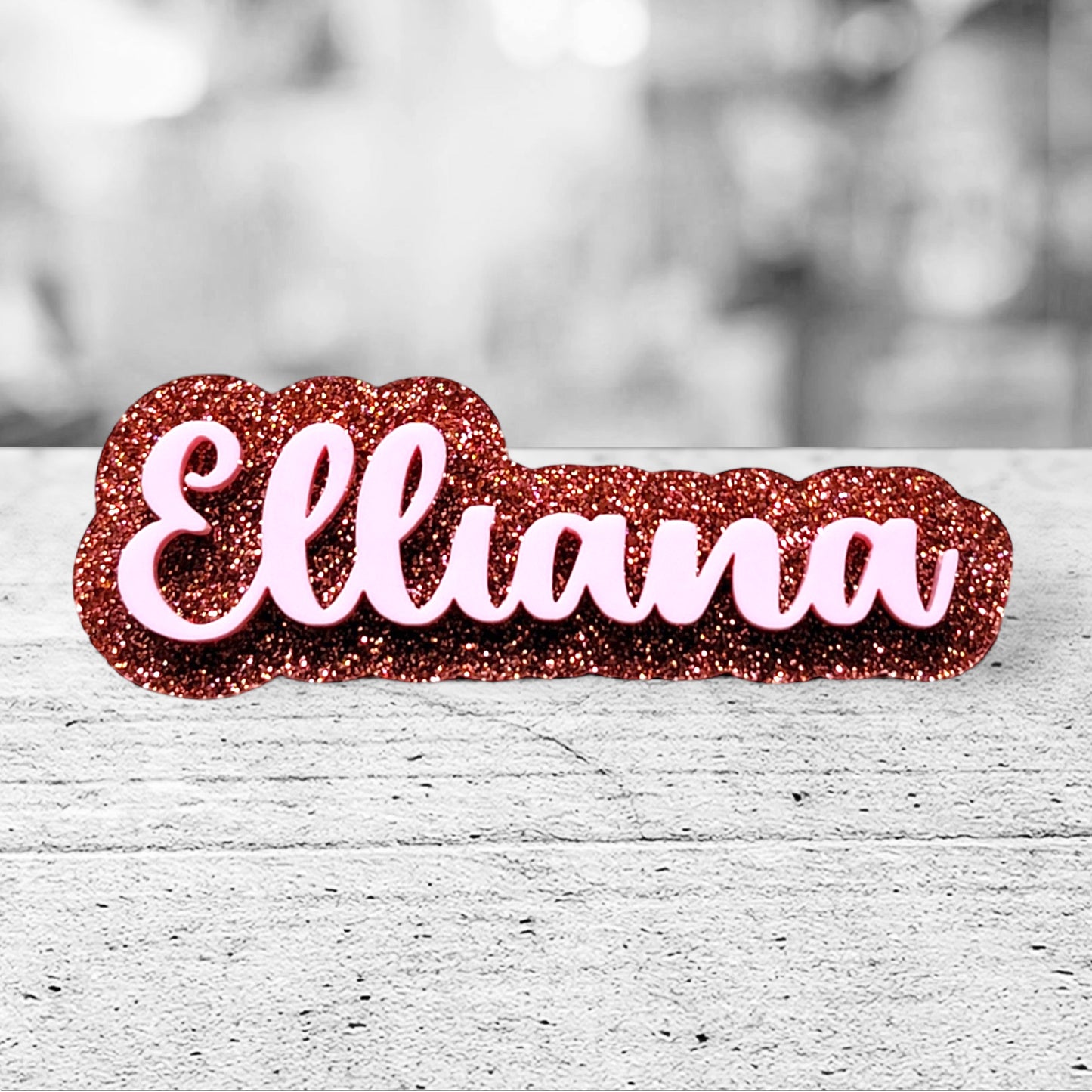 Personalized Name Clip