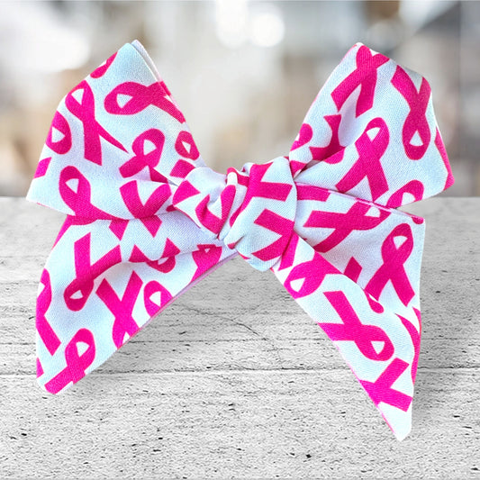 Breast Cancer Awareness Bow