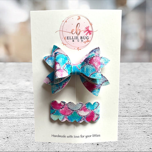 Mermaid Vibes Bow Set