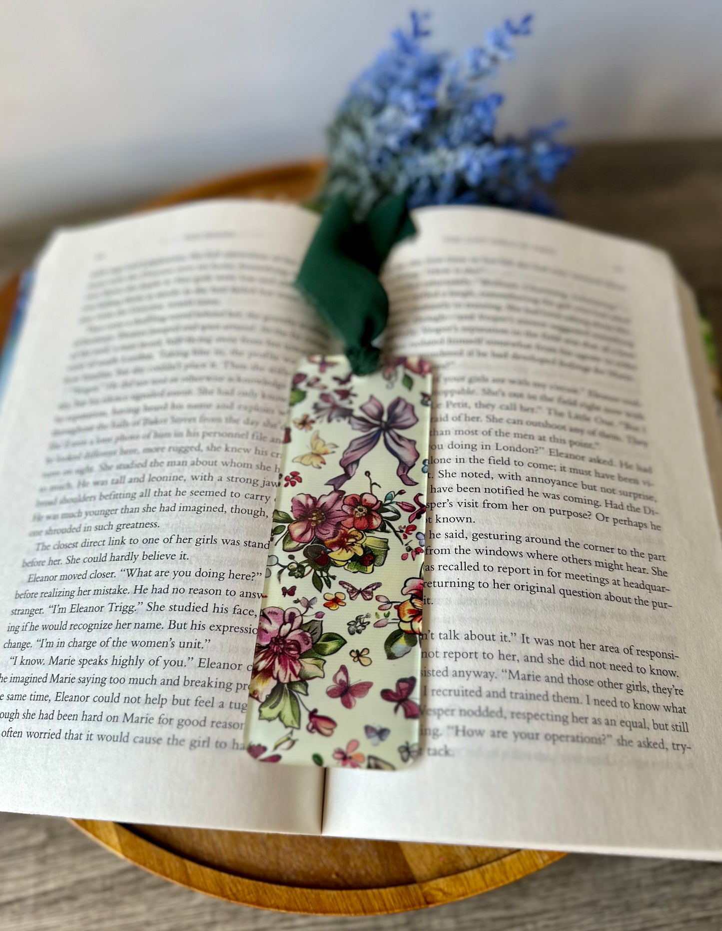 Vintage Floral Bookmark