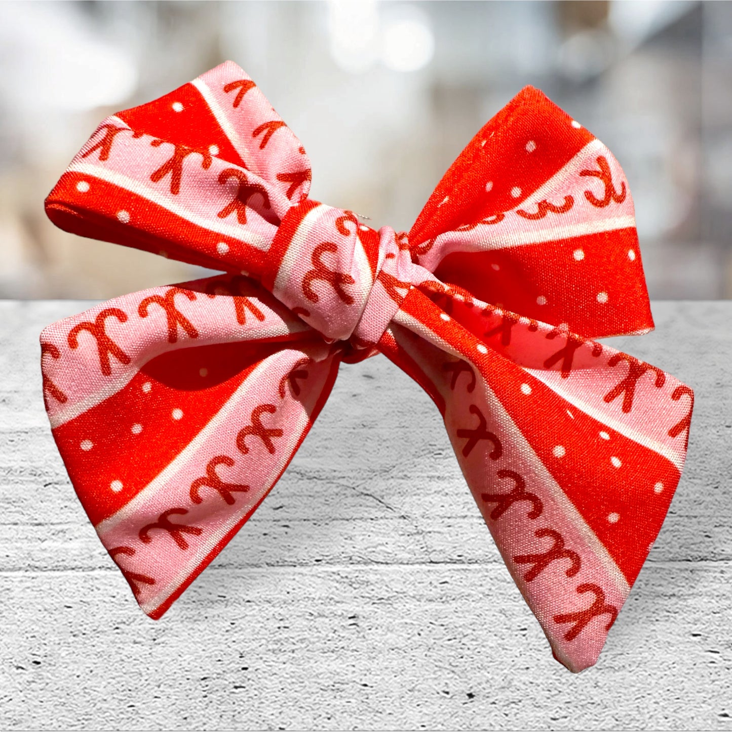 Red Holiday Bow