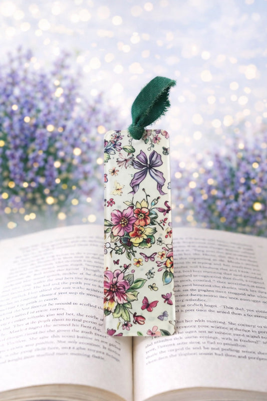 Vintage Floral Bookmark